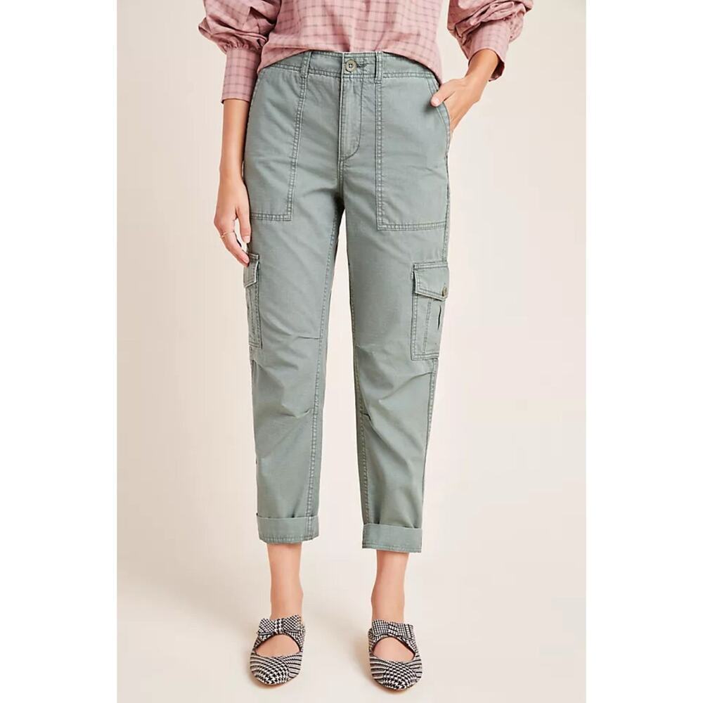 Anthropologie Nina Relaxed Cargo Pants Sz 27